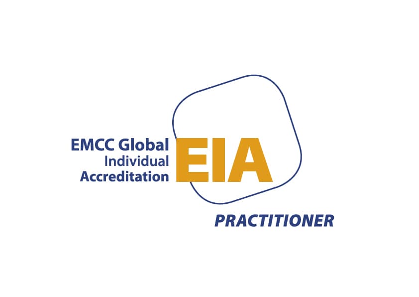 EMCC Global Individual Accreditation EIA Practitioner logo