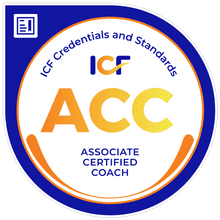 ICF Associate Certified Coach badge
